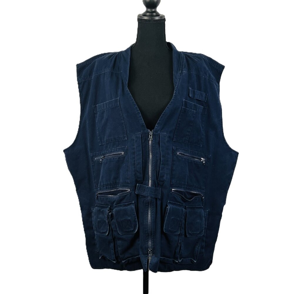 Woolrich Elite Series Men's Tactical Vest - 2XL- Navy - Picture 3 of 14